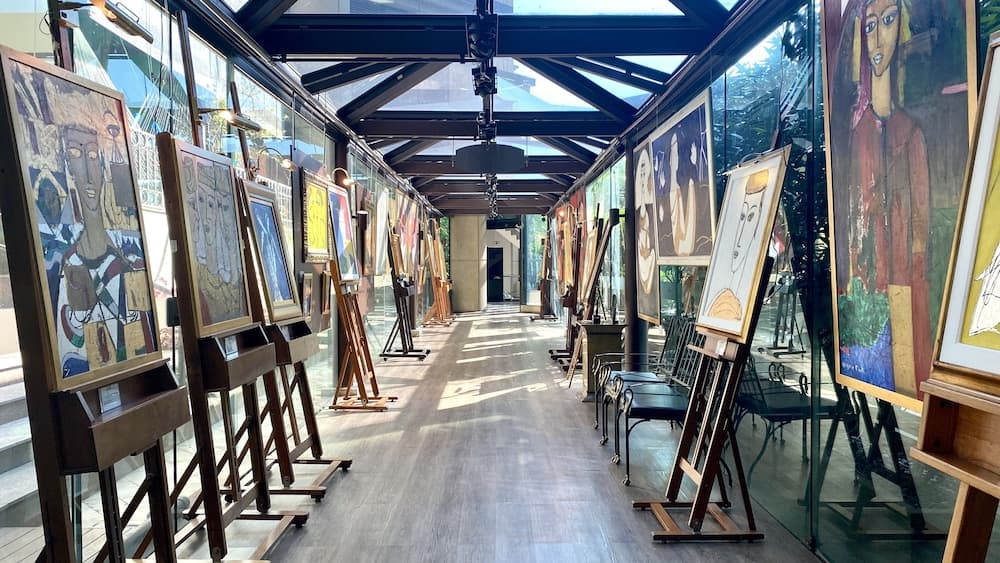 Konaklama yerinden manzara