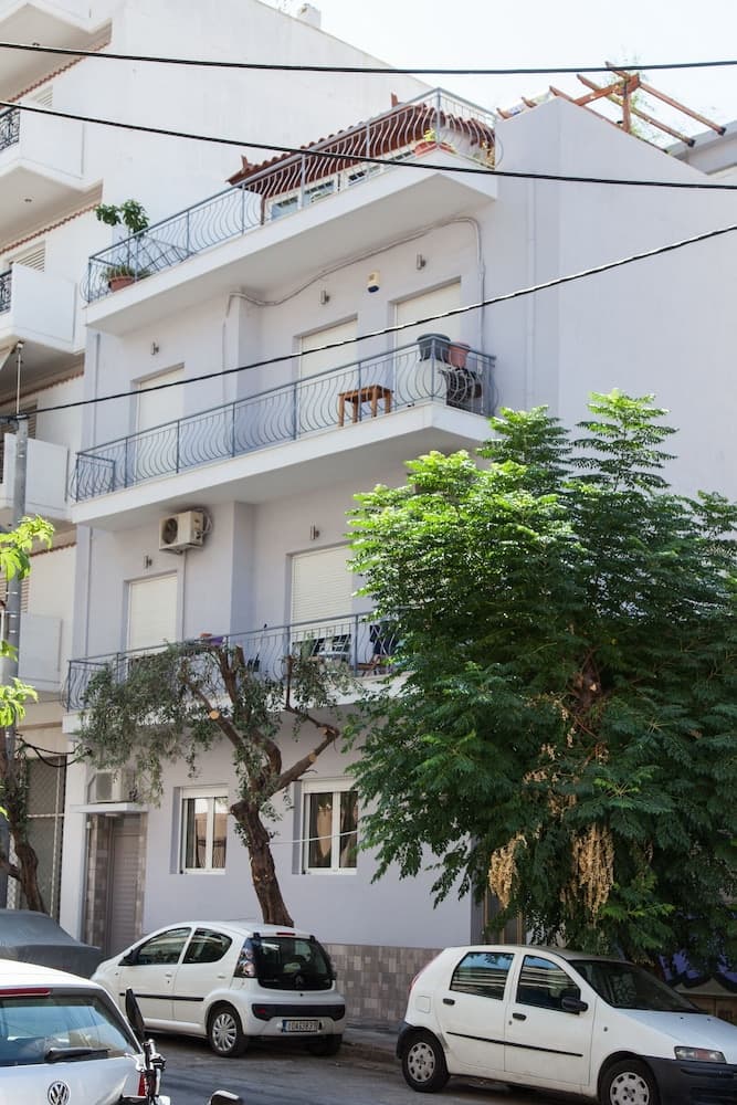 Konaklama yerinin ön cephesi