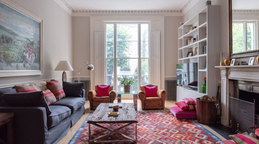 JOIVY Elegant 3-Bed Flat W/ Private Garden In Notting Hill