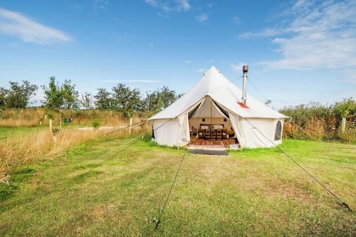 Xl Bell Tent - Sleeps 6 - Log Burner - Parking