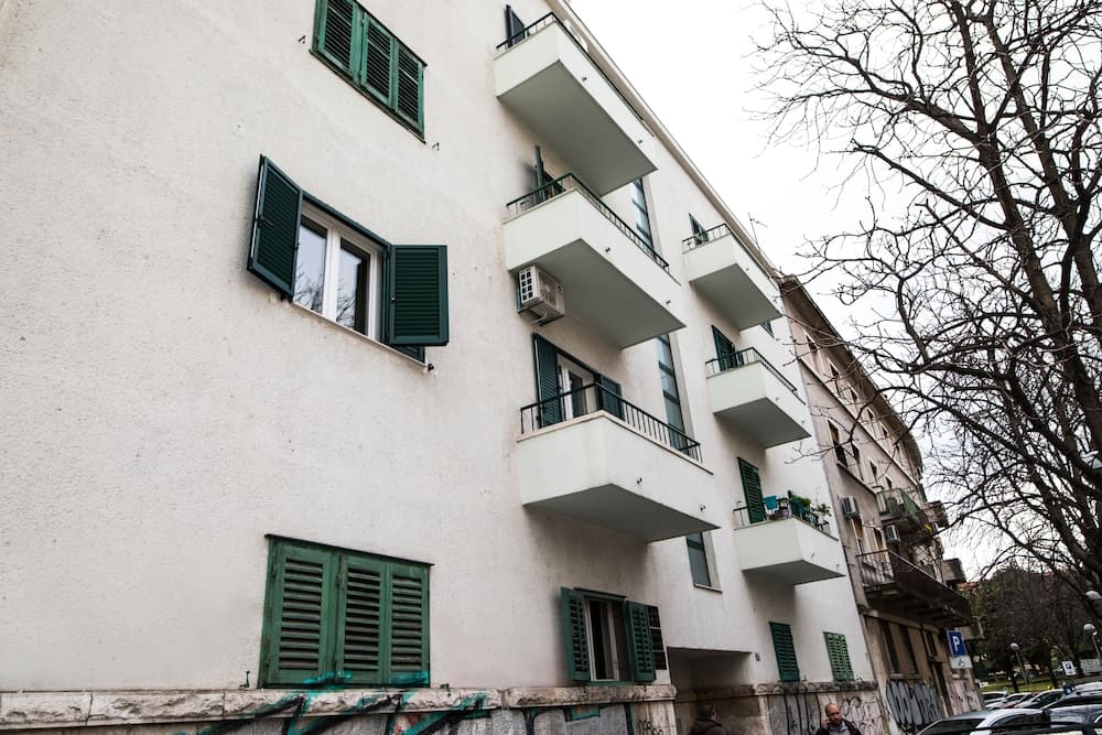 Konaklama yerinin ön cephesi