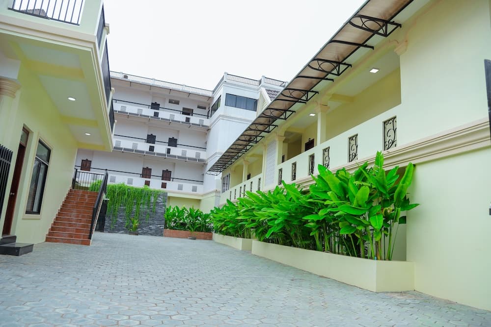 Konaklama yerinin ön cephesi