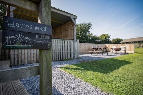 Worms Head Glamping Tent - Llangennith