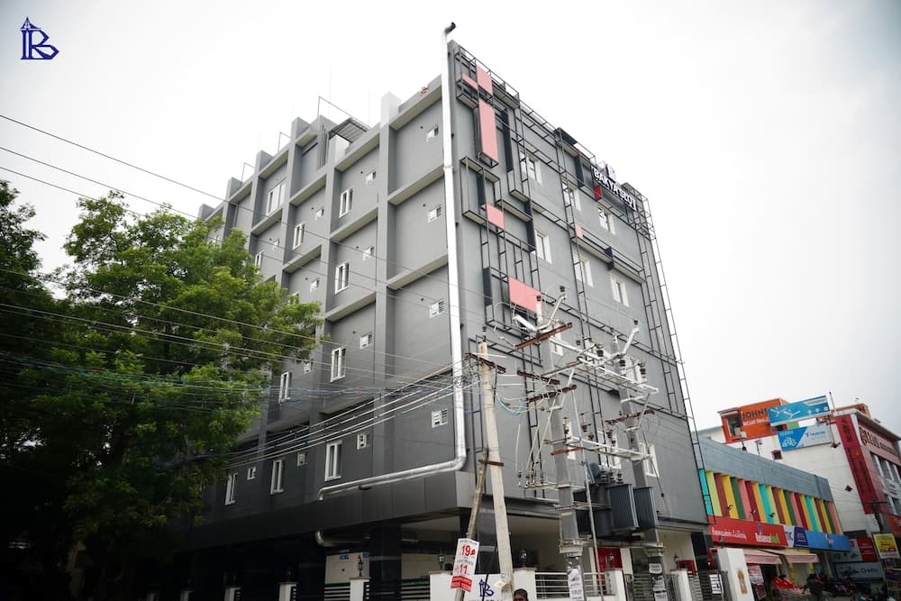 Konaklama yerinin ön cephesi