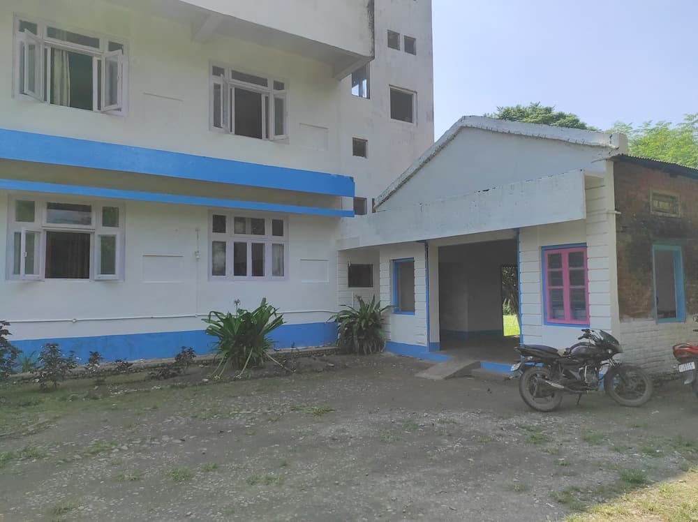 Konaklama yerinin ön cephesi