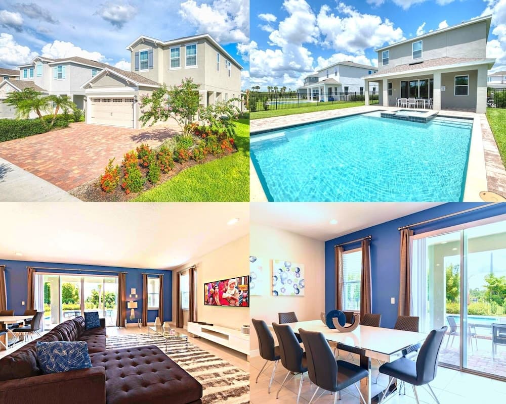 Modern Private Pool 4 Bedroom Home by Disney 4 Home by RedAwning