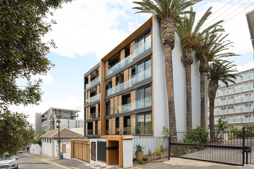 Konaklama yerinin ön cephesi