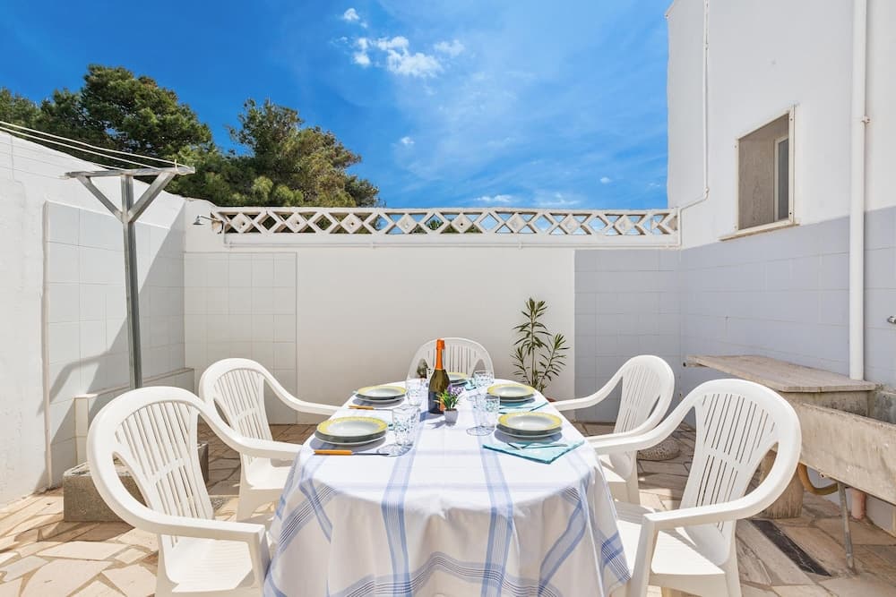 Açık havada yemek servisi