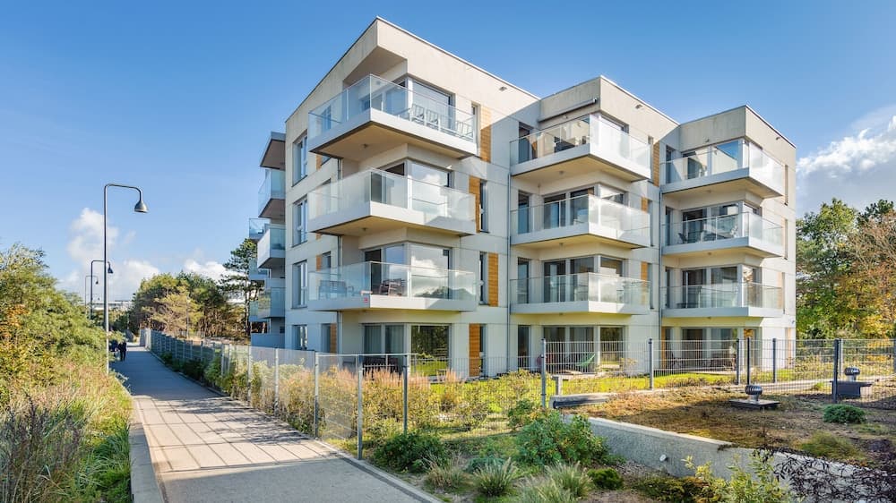 Konaklama yerinin ön cephesi