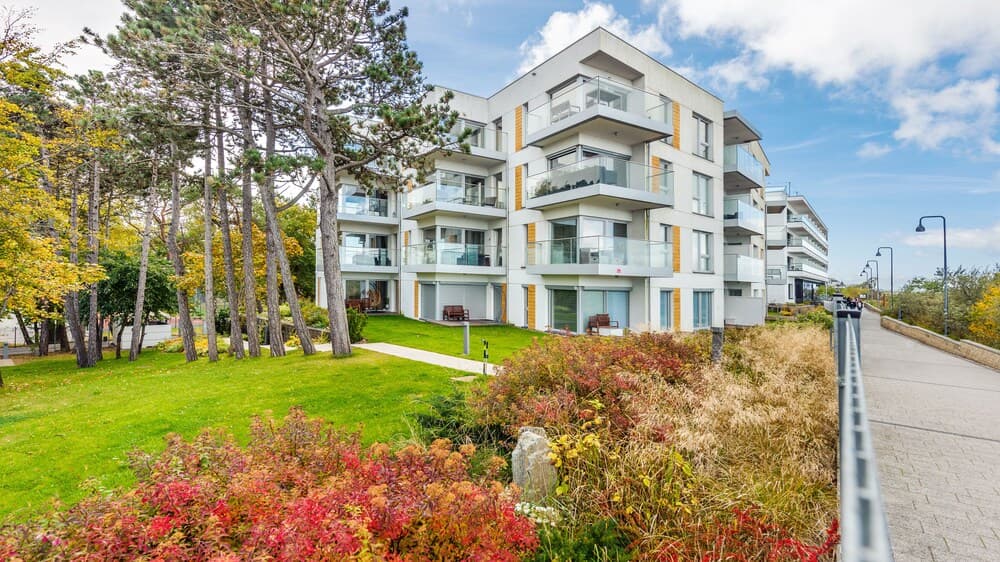 Konaklama yerinin ön cephesi