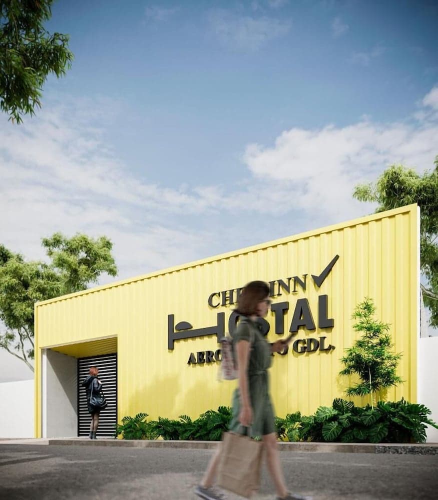 Konaklama yerinin ön cephesi