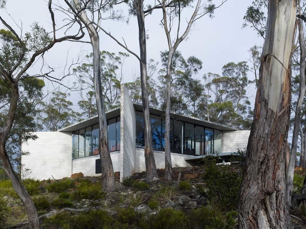 Konaklama yerinin ön cephesi