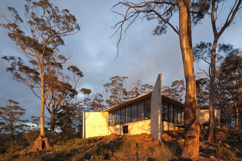 Konaklama yerinin ön cephesi