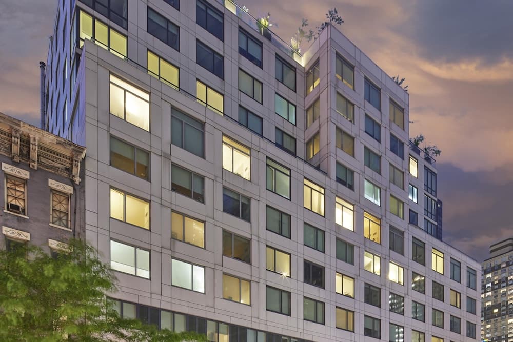 Konaklama yerinin ön cephesi