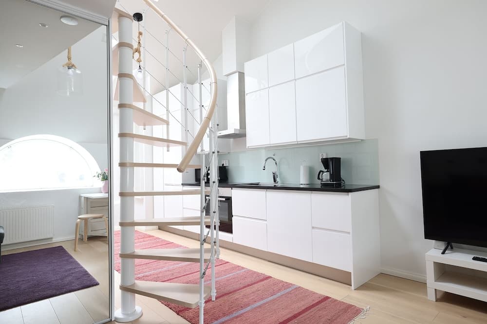 2ndhomes Unique Studio w Sauna & Balcony