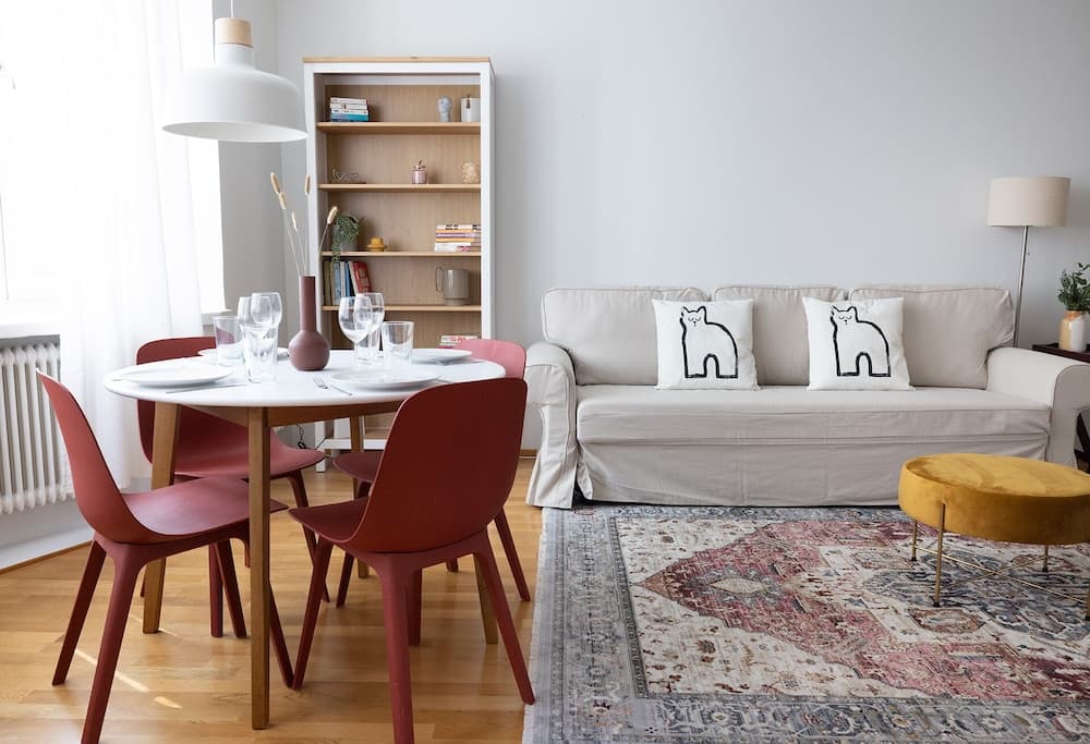 2ndhomes Charming 1BR Apartment w Sauna