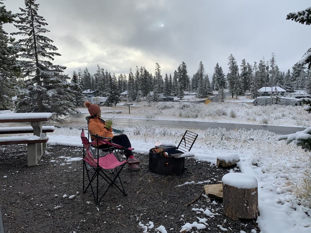 RV veya kamyon otoparkı