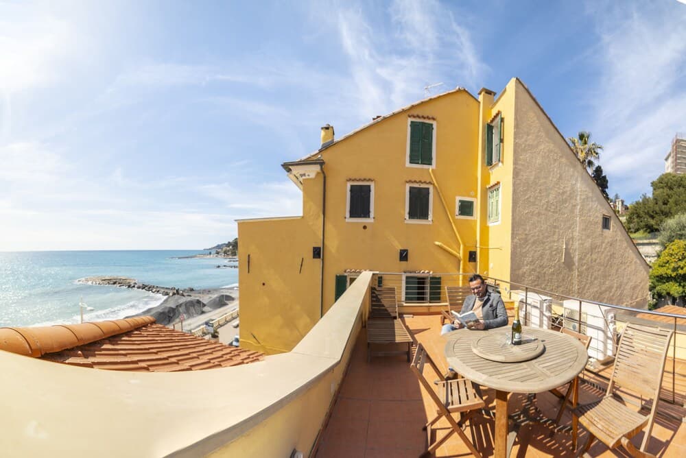 Konaklama yerinin ön cephesi