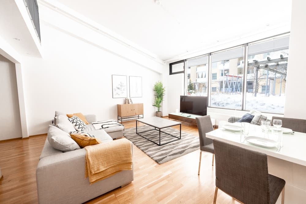 2ndhomes Unique 110m2 Apartment w Sauna