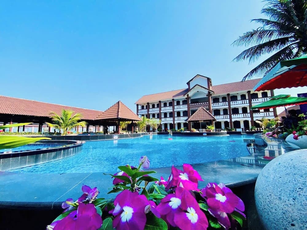 Konaklama yerinin ön cephesi