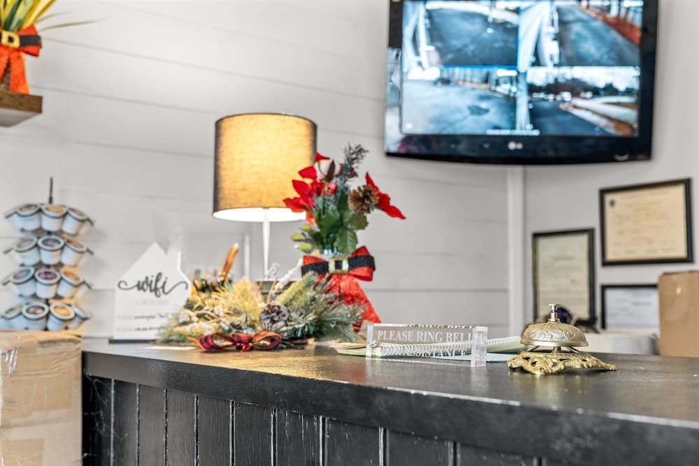 Konaklama yerinin ön cephesi