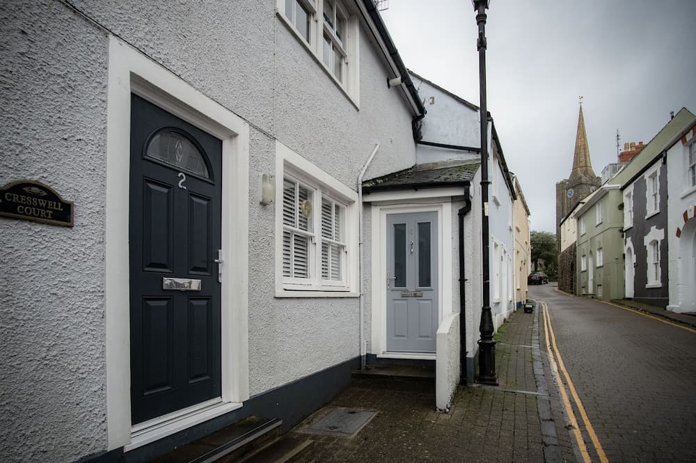 Konaklama yerinin ön cephesi