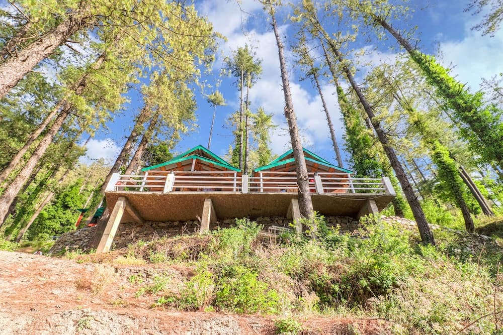 Konaklama yerinin ön cephesi