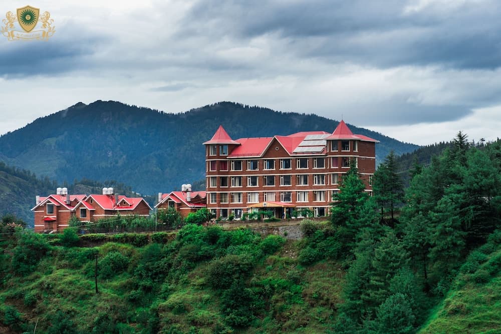 Konaklama yerinin ön cephesi