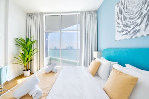 Ultra Luxury Palm - Mina Azizi Beachfront - Private Beach and Pool