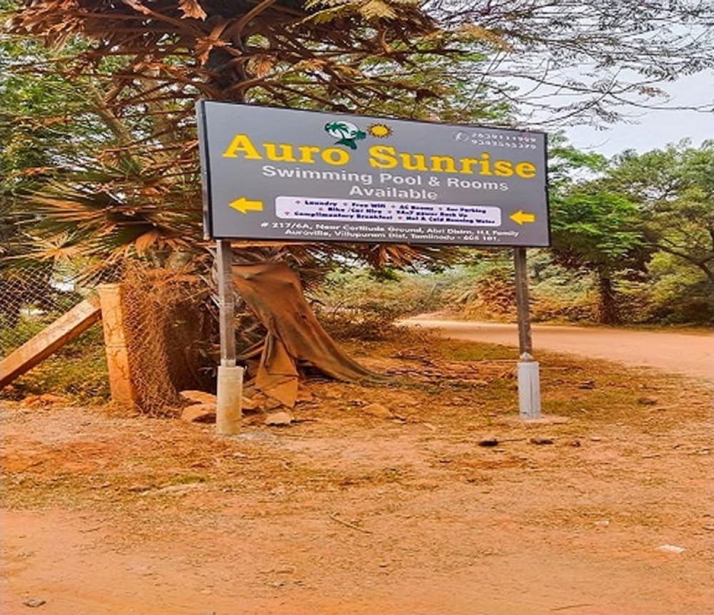Konaklama yerinin ön cephesi