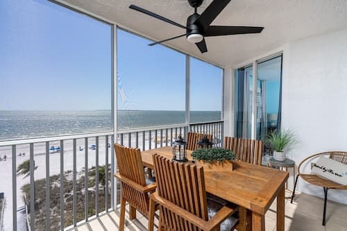 Spectacular Gulf Front Corner Unit 2 Bedroom Condo by RedAwning