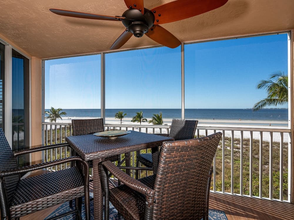 Welcome To Beach Villa's # 202 Vacation Rental - 250 Estero Blvd 2 Bedroom Condo by RedAwning
