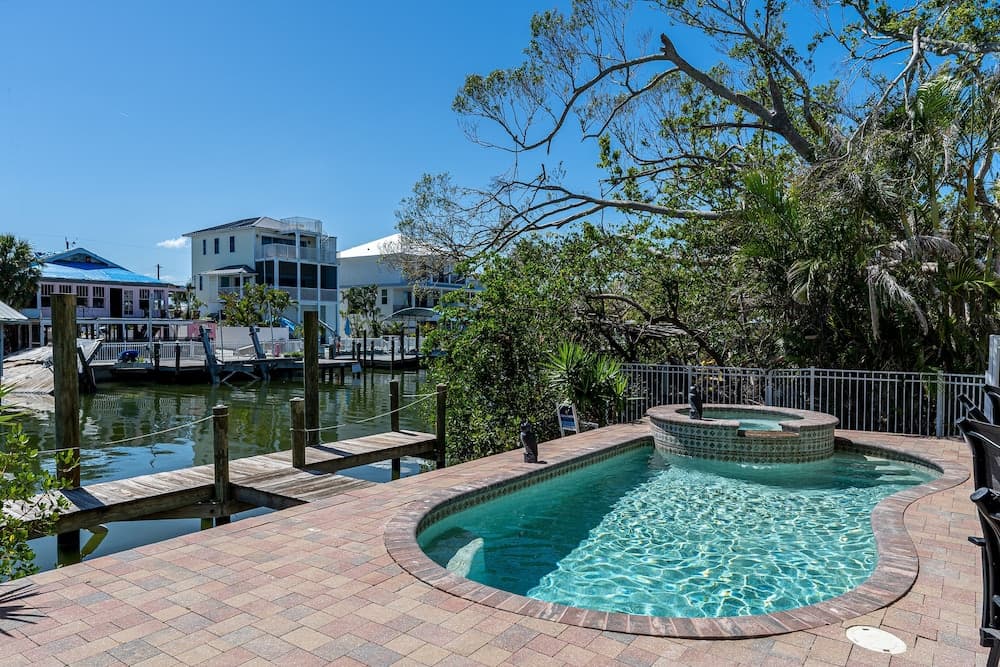 Beautiful Home With Private Pool On The North End Of Fort Myers Beach! 4 Bedroom Home by RedAwning