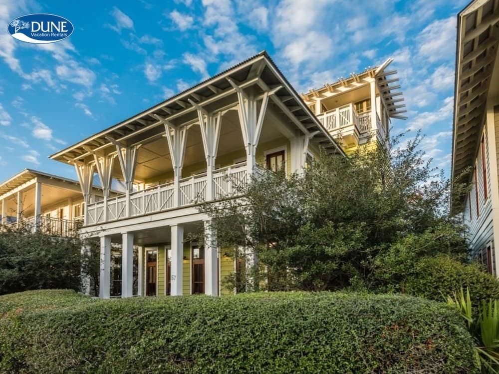 Located Right On 30a, '57 Western Lake Drive' Is A 6br/6.5ba Home + Carriage House 6 Bedroom Home by RedAwning