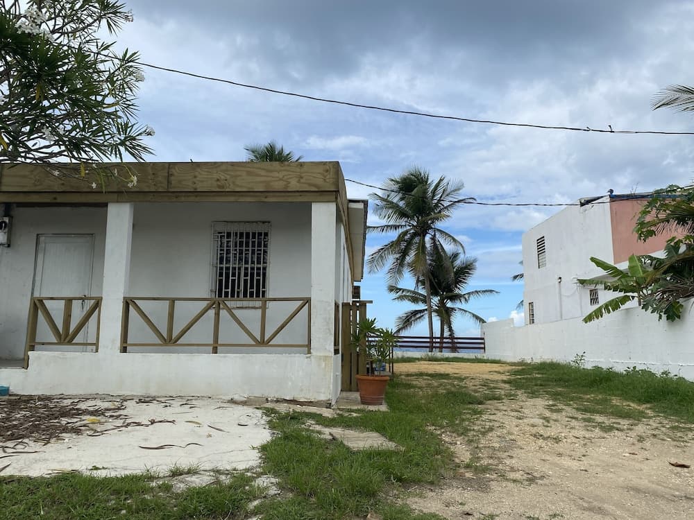 Konaklama yerinin ön cephesi