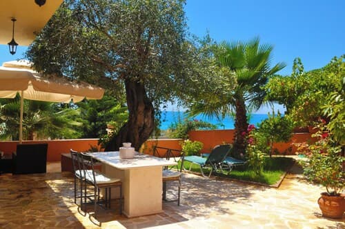 House Angelos D With sea View and Private Garden - Agios Gordios Beach