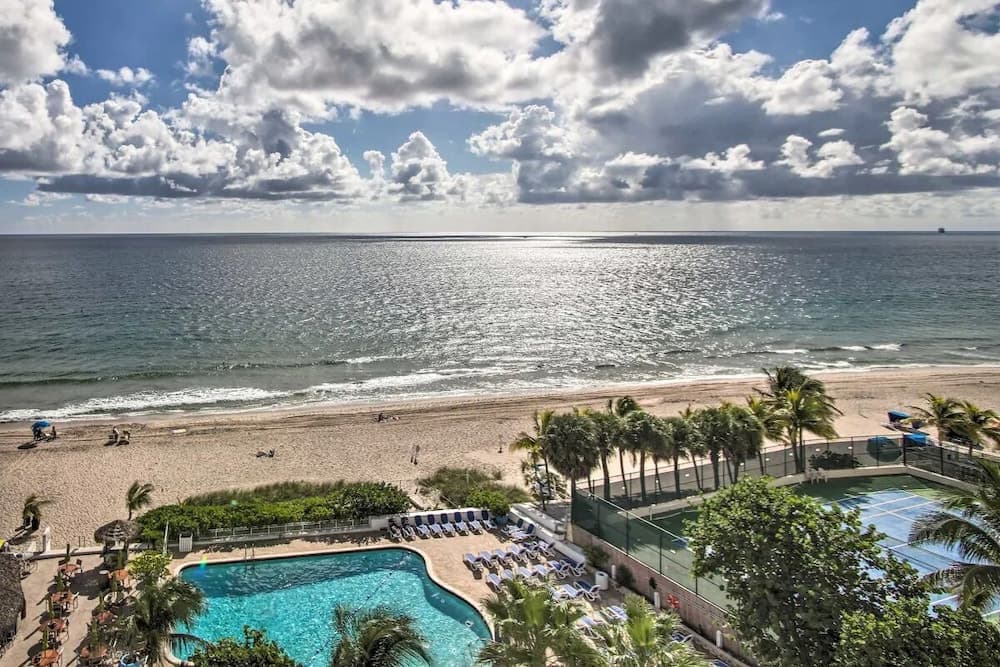Luxe Beachfront Ft Lauderdale Resort Condo W/ Pool 1 Bedroom Apts by RedAwning