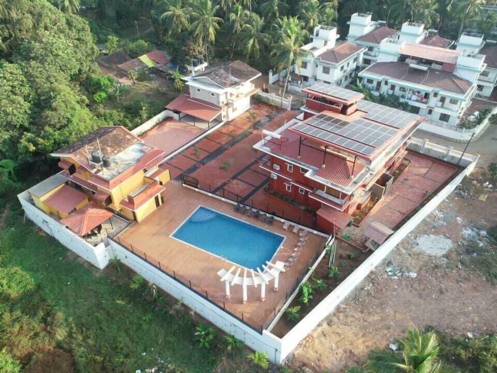 Konaklama yerinin ön cephesi