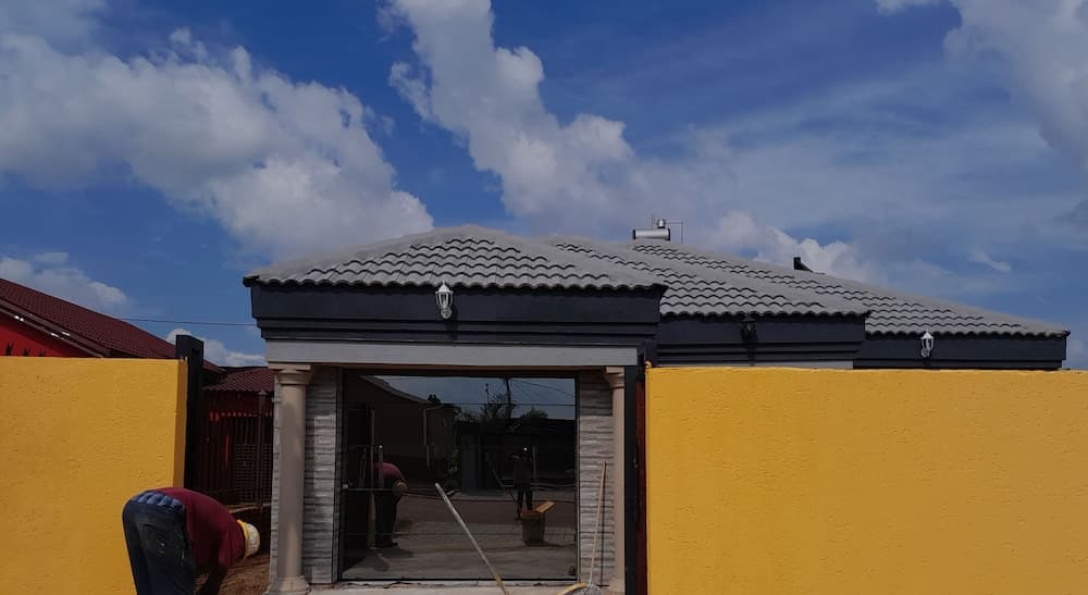 Konaklama yerinin ön cephesi