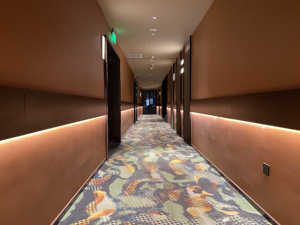 Konaklama yerinin ön cephesi