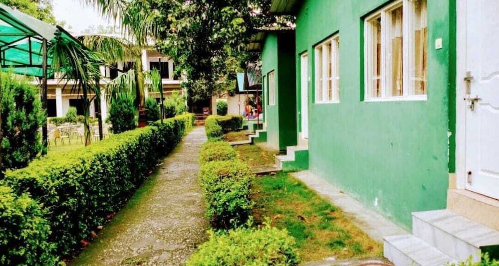 Konaklama yerinin ön cephesi