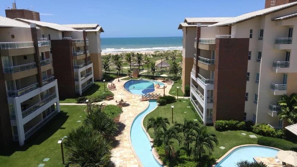 GranSol, Terreo, Pé na areia, 03 qtos, 10 hóspedes, a 600m do B PARK