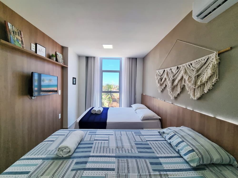 Areias do Mar Tranquilo com Varanda A317