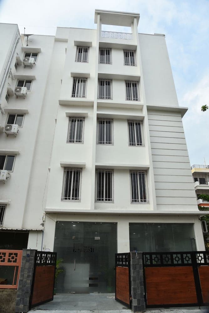 Konaklama yerinin ön cephesi