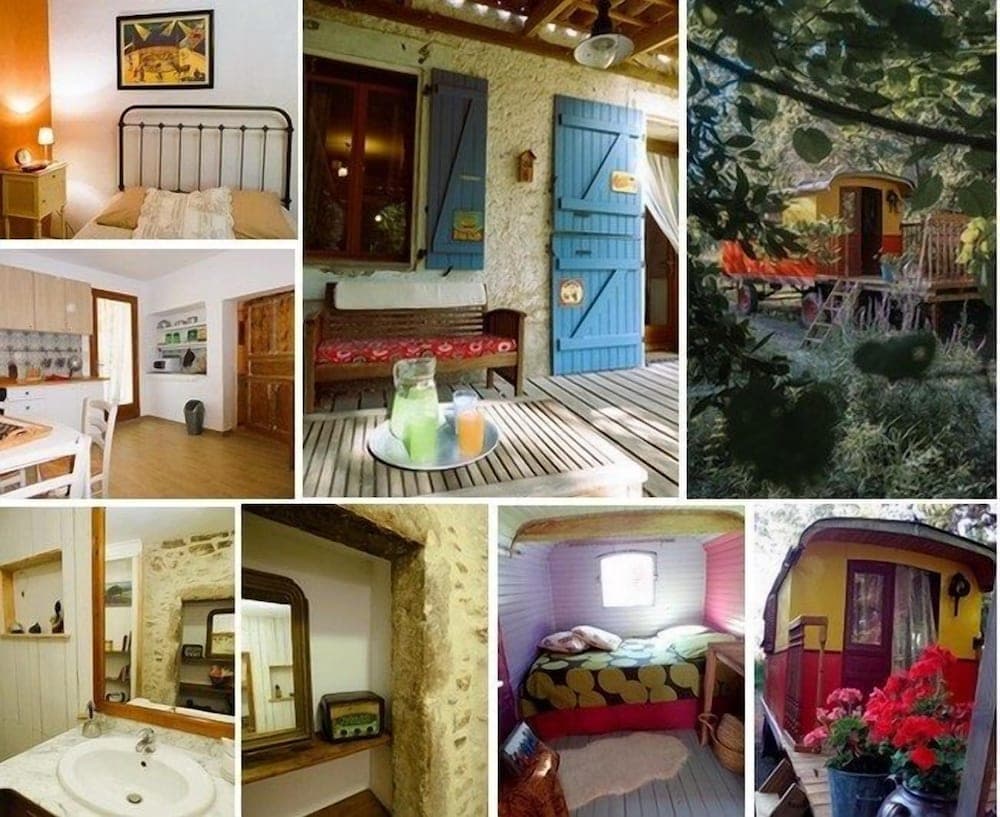 Roulotte et Gite en Drome Provencale