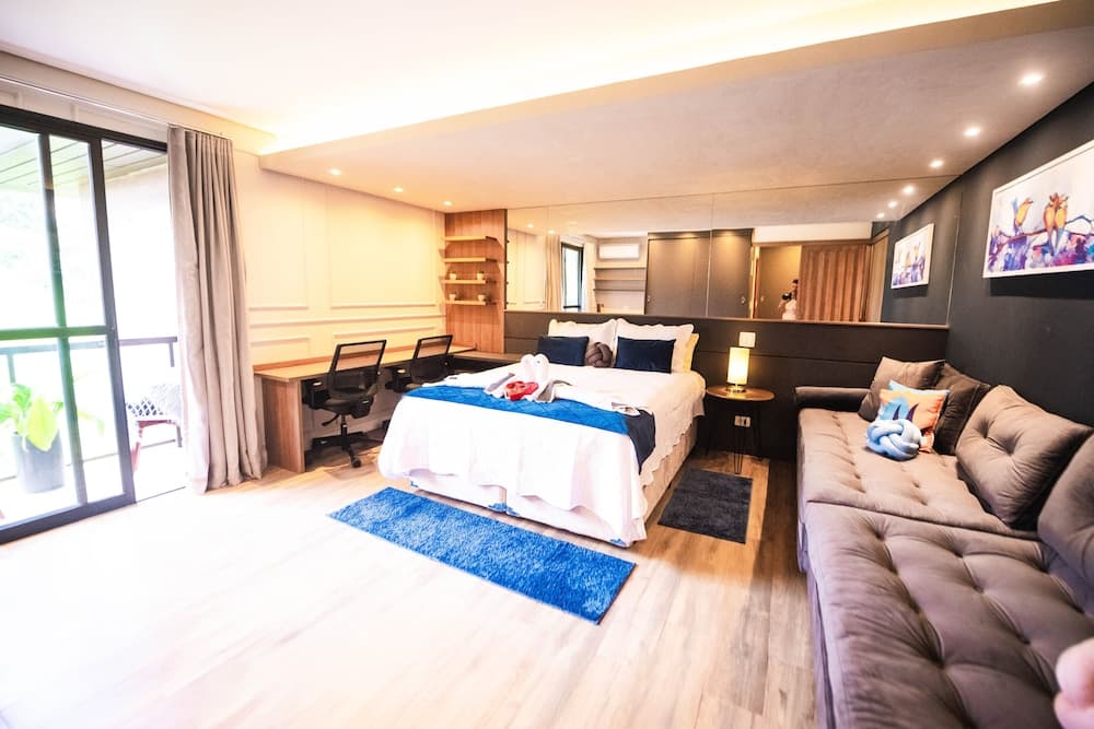 Loft Lindo com Ar Condic, WIFI, Perto de Capivari