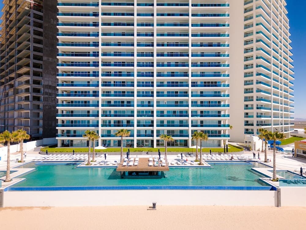 Konaklama yerinin ön cephesi