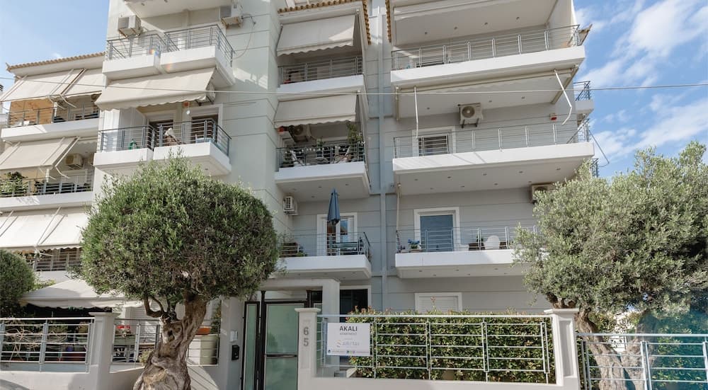 Konaklama yerinin ön cephesi