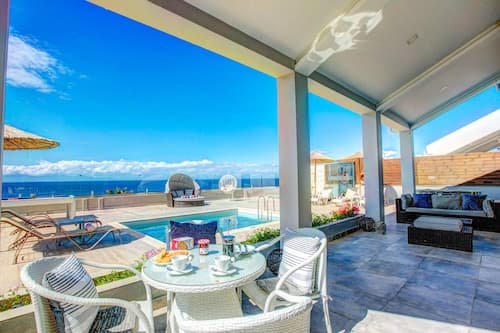 Luxury Villa Cavo Mare Thalassa With Private Pool Jacuzzi