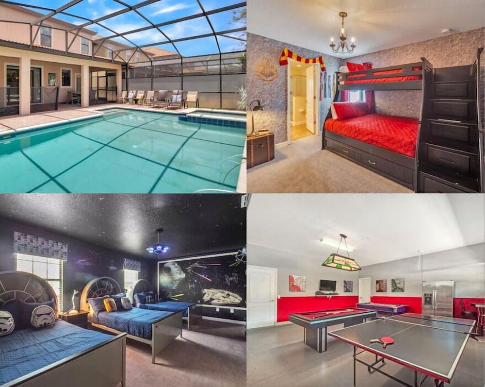 9 Bedroom Harry Potter and Star Wars Villa 9 Home by RedAwning